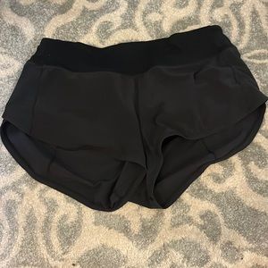 Lululemon Black Size 8 Speed Up Shorts